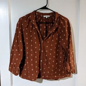 Madewell button up blouse